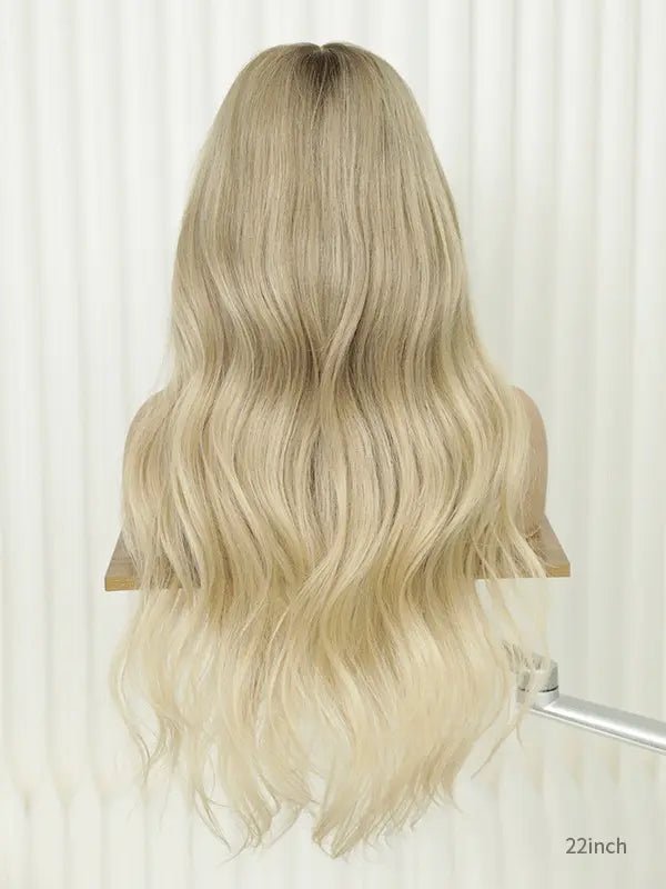 ash blonde wig