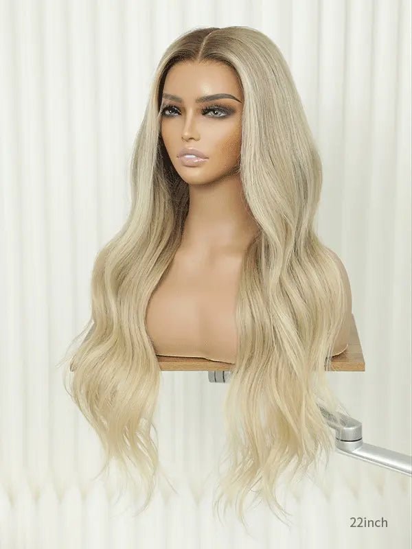 ash blonde wig