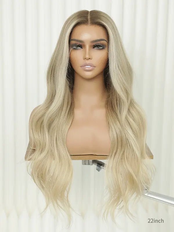 ash blonde wig