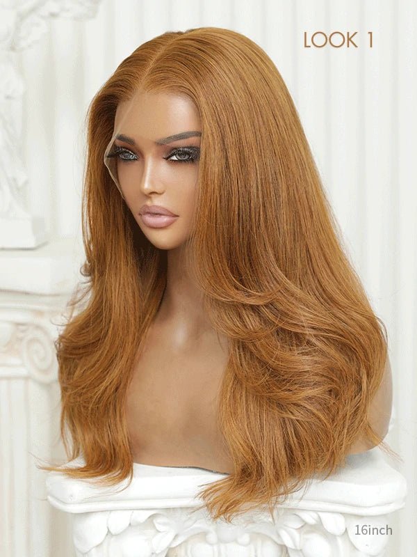 auburn wig