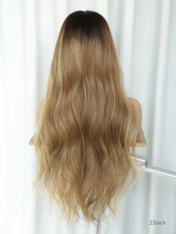 blonde hair with highlights