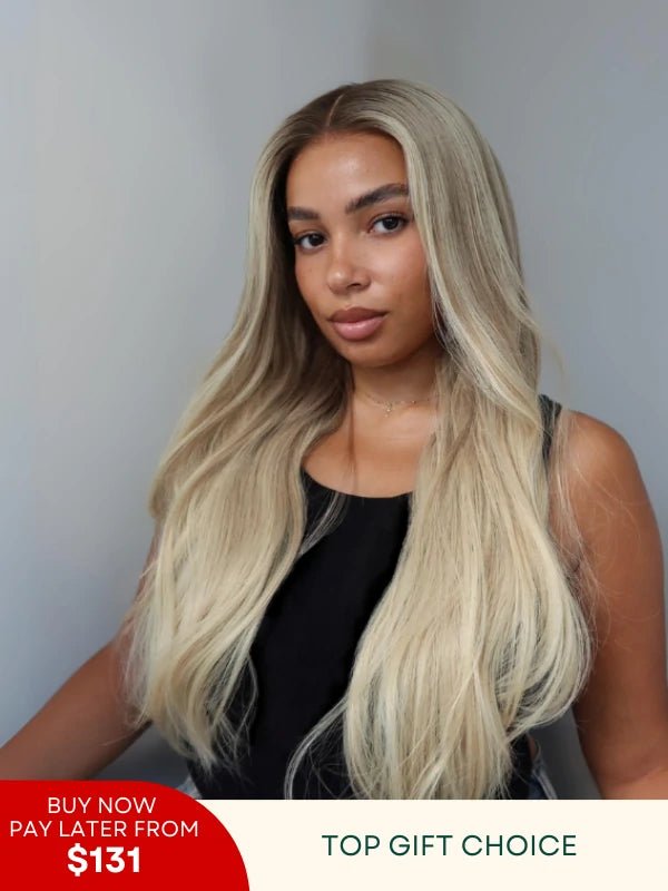 blonde human hair wig