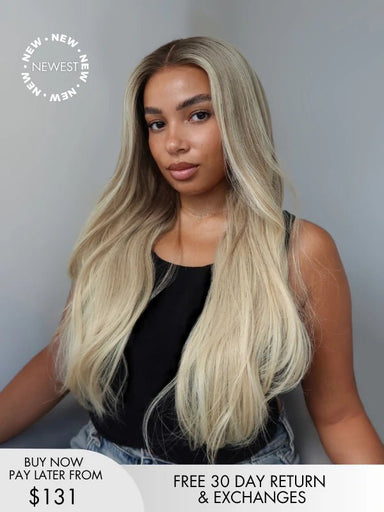 blonde human hair wig