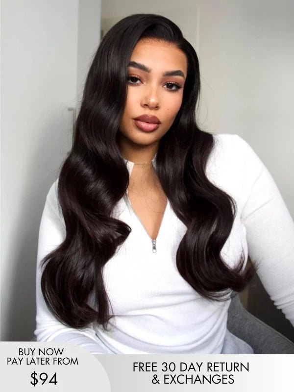 body wave lace front wig