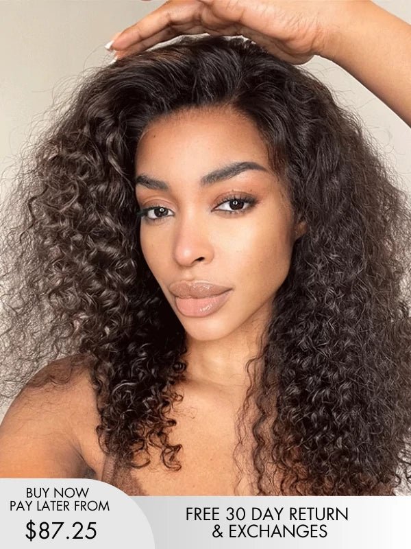 deep wave lace front wig