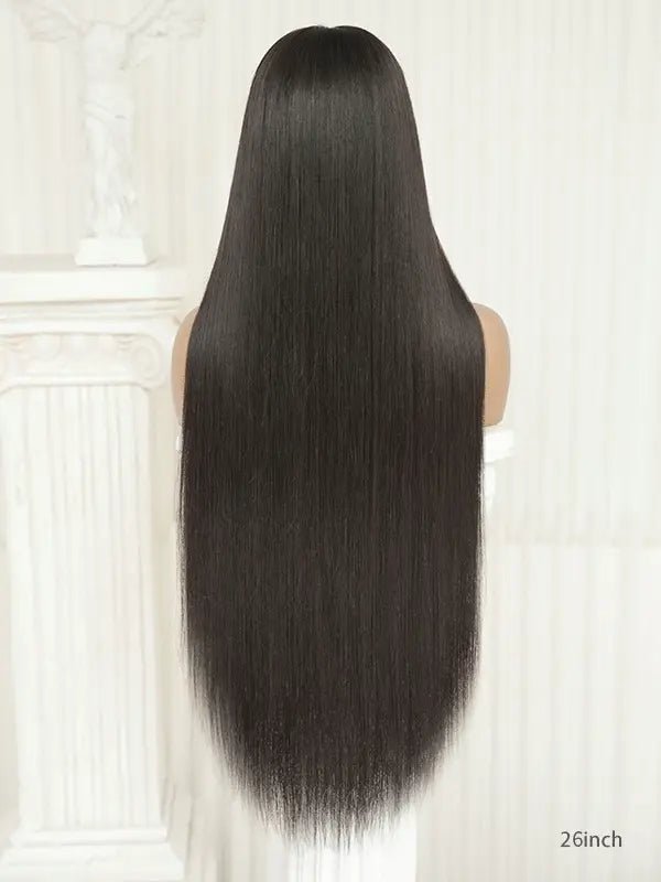 long black hair wig